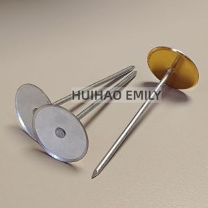China 3mm Cup Head Stud Welding Pins For Aluminum Foil Faced Insulation Material on sale