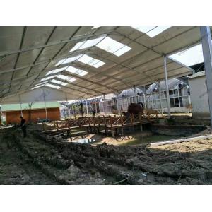 Wind Resistant Transparent Party Tent Temporary Use Large With PVC Sidewalls