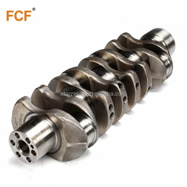 Building Material Shops S1341-12281 FCF DCT Forged Steel Crankshaft for Excavator SK200-8 Engine J05E