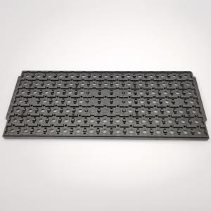 Custom Black JEDEC Tray Anti Static Components Matrix Trays