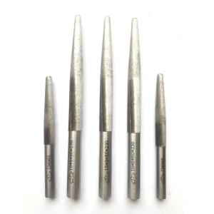Conical type diamond sintered tools for carving super hard granite
