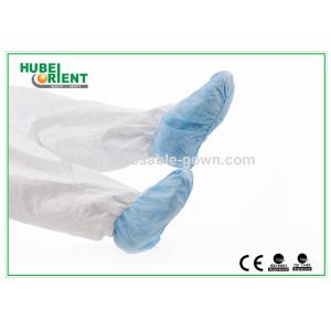 Hospital sue anti-bacterial PP Non-Slip Shoe Cover Disposable Use With Striped