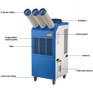 6500 Watt Single Phase Spot Air Cooler With Humidity And Timing Control