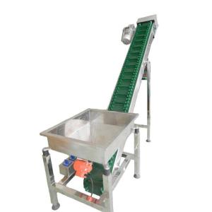 Vibrational 100L Hopper Feeder Machine , Dustproof Hopper Belt Conveyor