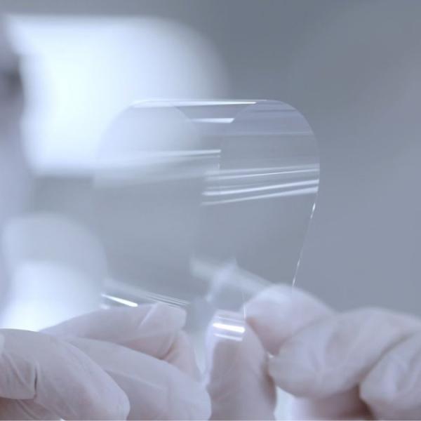 Quality UTG Ultra Thin Glass Bendable Transparent 0.03mm 0.05mm wholesale