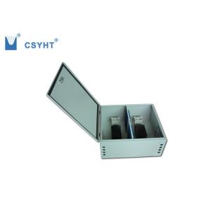 Exquisite Outdoor Fiber Optic Distribution Box 96 Port Splice Tray In Both Side