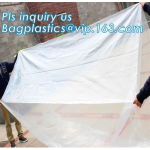HDPE Pallet Cover Sheet, LDPE bag Large square bottom bag on roll pallet cover