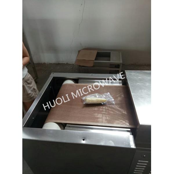 Continuous Tunnel Belt Microwave Dryer And Sterilizier Microwave Drying for pet Food