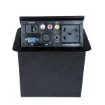 conference power data solution hydraulic pop up table electrical socket box