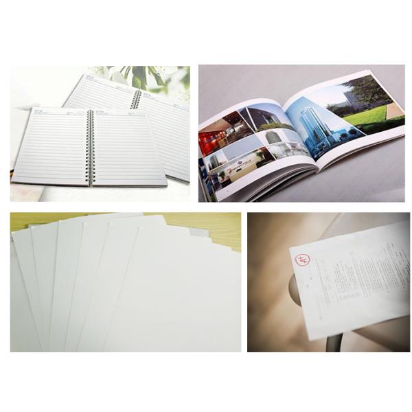 Virgin Pulp Magazine Offset Printing Paper Light Weight 60g - 120g