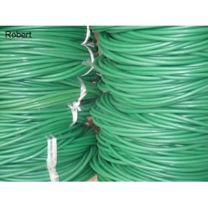 Green color joint PU round belt and mould endless PU round belt is applied glass