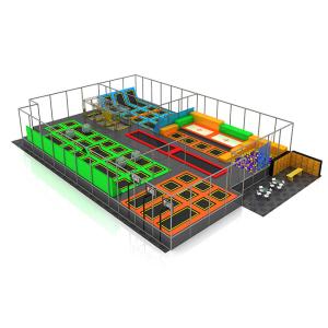 Adults Slam Dunk Trampoline Park PP Trampoline Matress 1m Height