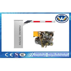 304 Stainless Steel Car Park Barrier Gate With Servo Motor For Smart Parking