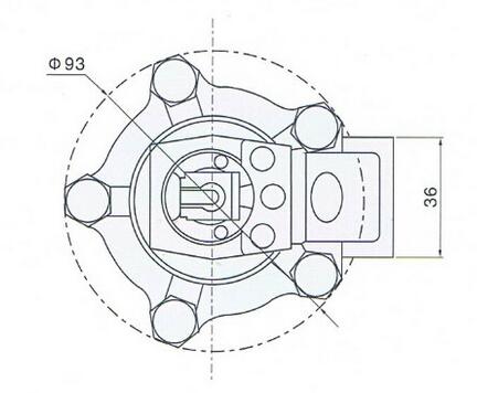 Customized 1 1/2" high pressure pneumatic solenoid valve , φ40 Diameter