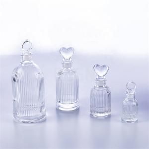 Reed Glass Aroma Bottle Plug Lid Cylinder Diffuser Oil Containers