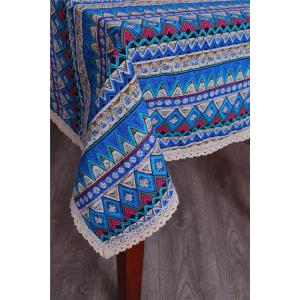 Delicate Layout Custom Printed Tablecloths Full Sizes With ISO9001 Certification