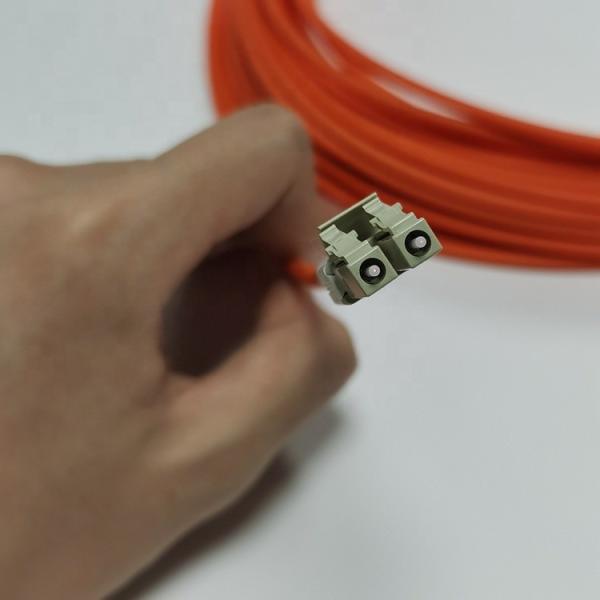 Hot Selling Industrial Jumper Optical Fiber Cable Industrial Patch Cord QG-G50-2C-B-LL