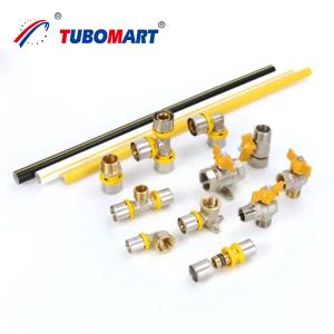 China 16mm UV Resistant Composite Multilayer White/Red/Yellow PEX AL PEX Aluminum Multi Layer Gas Pipe OEM/ODM on sale