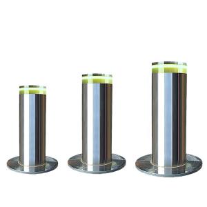 Parking Hydraulic Retractable Bollards Automatic Rising Manual Telescopic