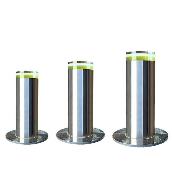 Parking Hydraulic Retractable Bollards Automatic Rising Manual Telescopic