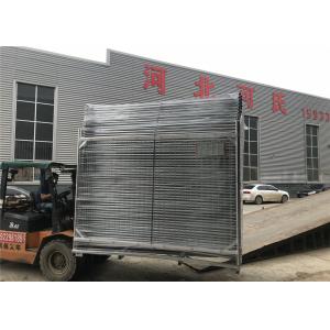 2100mm x 2500mm temporary fencing panels for melbourne market OD40mm x 2.00mm