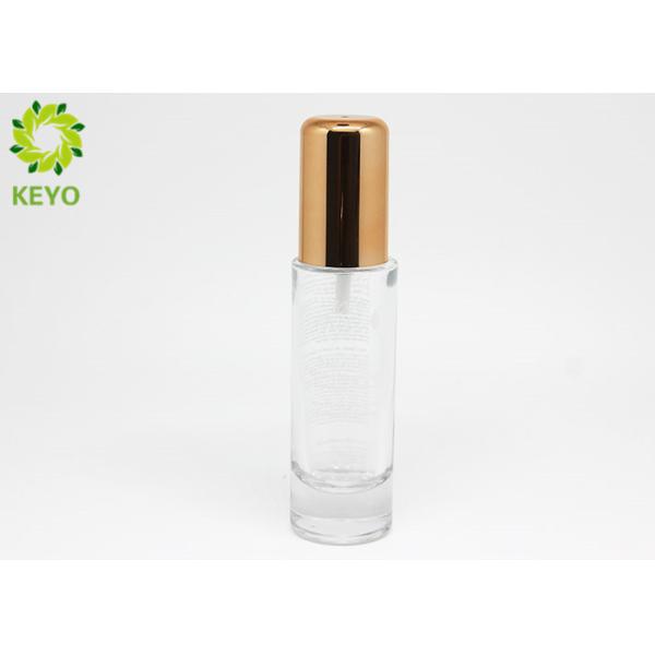Quality Custom Clear Glass Empty Spray Bottle For Essential Oil / Toner / Essence Water wholesale