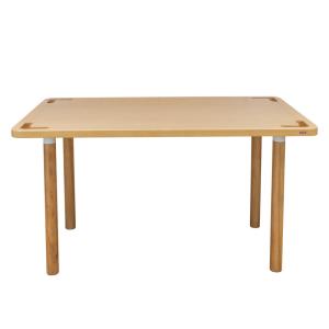 Popular Solid Wood Leisure Dining Table and Chairs Dining Room Rectangular Table