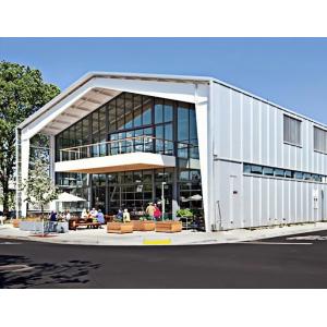 Custom Modern Prefabricated Steel Structure For Workshop Office House Supermarke