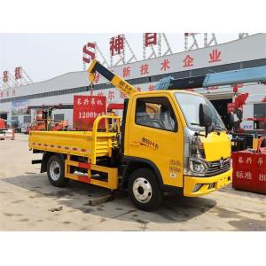 Foton Small Box Cargo Truck Dump Truck Mounted Crane Folding Crane Truck 6 Tons
