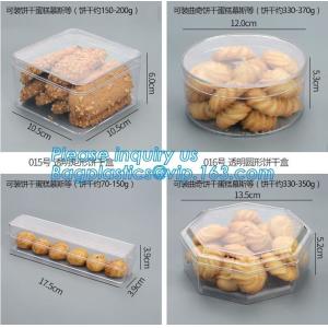 Food Grade Custom Clear Hard Cylinder Small PET Plastic Packaging Boxes