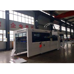 Precision Flat Die Cutter Creasing Machine For Making Carton Box / Automatic Die