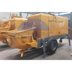 High Performance Diesel Concrete Pump 23 Mpa Pumping Pressure Easy To Move