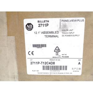 New Sealed Allen Bradley 2711P-T12C4D8 2711P-T12C4D8K Touch Screen Series A