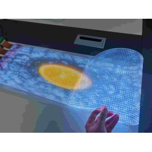 P6 RGB Lightweight LED Transparent Display Self-Adhesive Digital Advertising