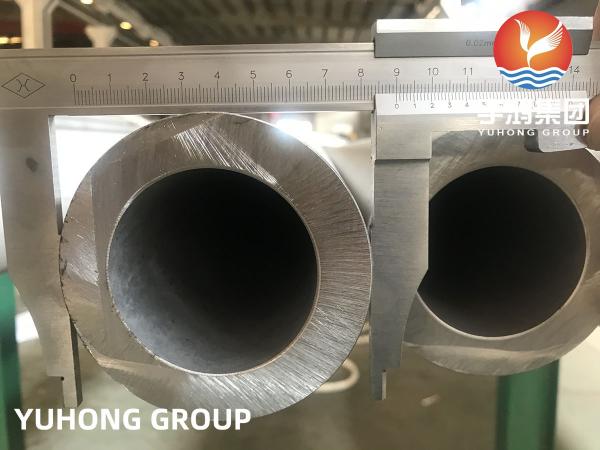 Quality Duplex Stainless Steel Pipes ASTM A789 S32750 (1.4410), UNS S31500 (Cr18NiMo3Si2), Bevel End, fixed length, pickled wholesale