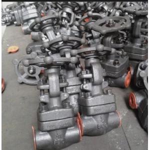 F304 High Pressure Forged Gate Valve Threaded / Butt Weld / Socket Weld End