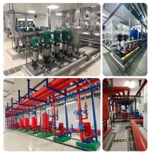 Long Axis Multi Stage Fire Fighting Water Supply System Vertical Stabilizing 0