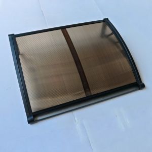 Bronze Easy Assembly amp Installation DIY Polycarbonate Awning with Plastic