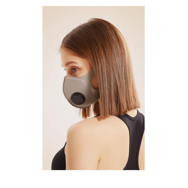 Washable Polyurethane SpongeCivil Face Mask Eco Friendly With Valve Filter