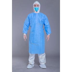 EO Sterilized SMMS Fabric Surgical Disposable Gowns With Knitted Cuff