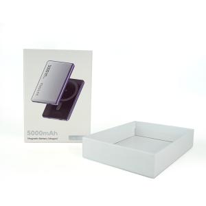 Custom Printed Power Bank Cardboard Paper Box Sliding Drawer Gift Box For