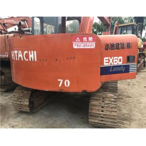 China used hitachi ex60-1 mini hitachi excavator with blade / japan hitachi ex60-1 mini excavator Model: EX60-1 on sale