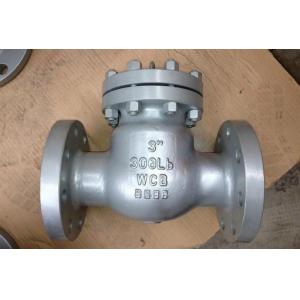 ANSI Class 300 2 Inch Flanged Check Valve , Swing BS 1868 Check Valve
