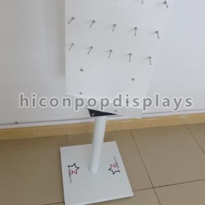 Rotating Double Side Accessories Store Display Stands With Hooks