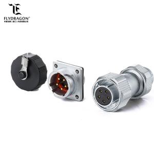 Electrical industrial 5 pin plug socket male female waterproof ip67 xlr