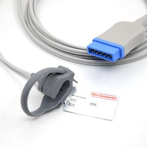Reusable Adult Soft Tip Spo2 Sensor Probe Straps Spo2 Sensor Compatible GE