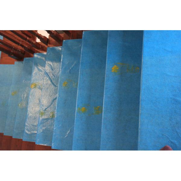 Quality White Adhesive Floor Protector Felt Fleece Tear Resistant wholesale