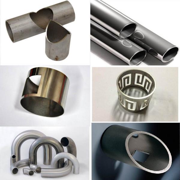 Fiber Laser Tube Cutting Machine High Cutting Speed For Industry Processing