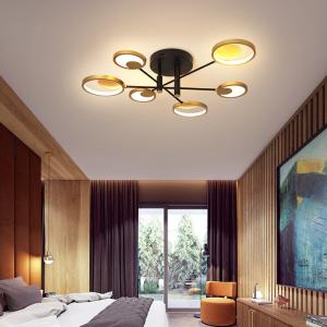 Led chandelier with remote control living room bedroom study room luster(WH-MI
