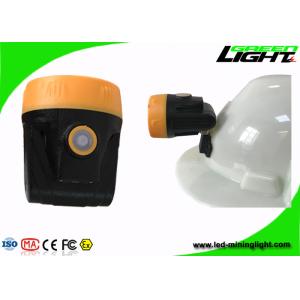 10000lux Rechargeable Led Mining Cap Lamp 3.8Ah Battery Capacity With USB